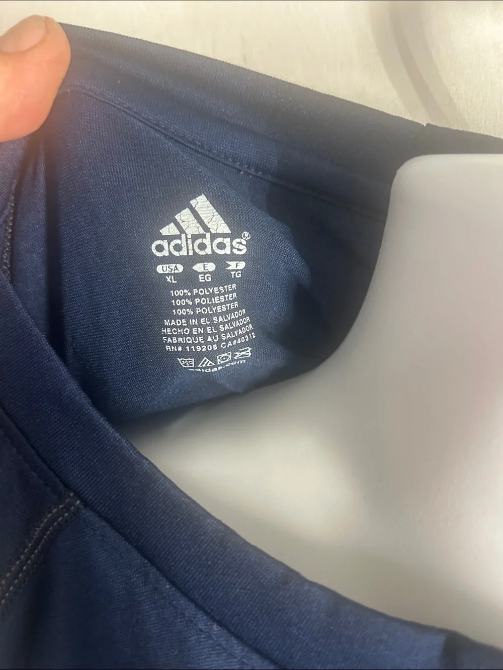 adidas Penn State Football Navy Short-Sleeve Tee